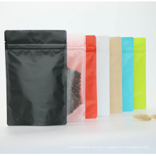 Color matte aluminium foil ziplock coffee bake bag